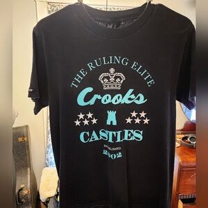 Men's Crooks and castles t-shirt